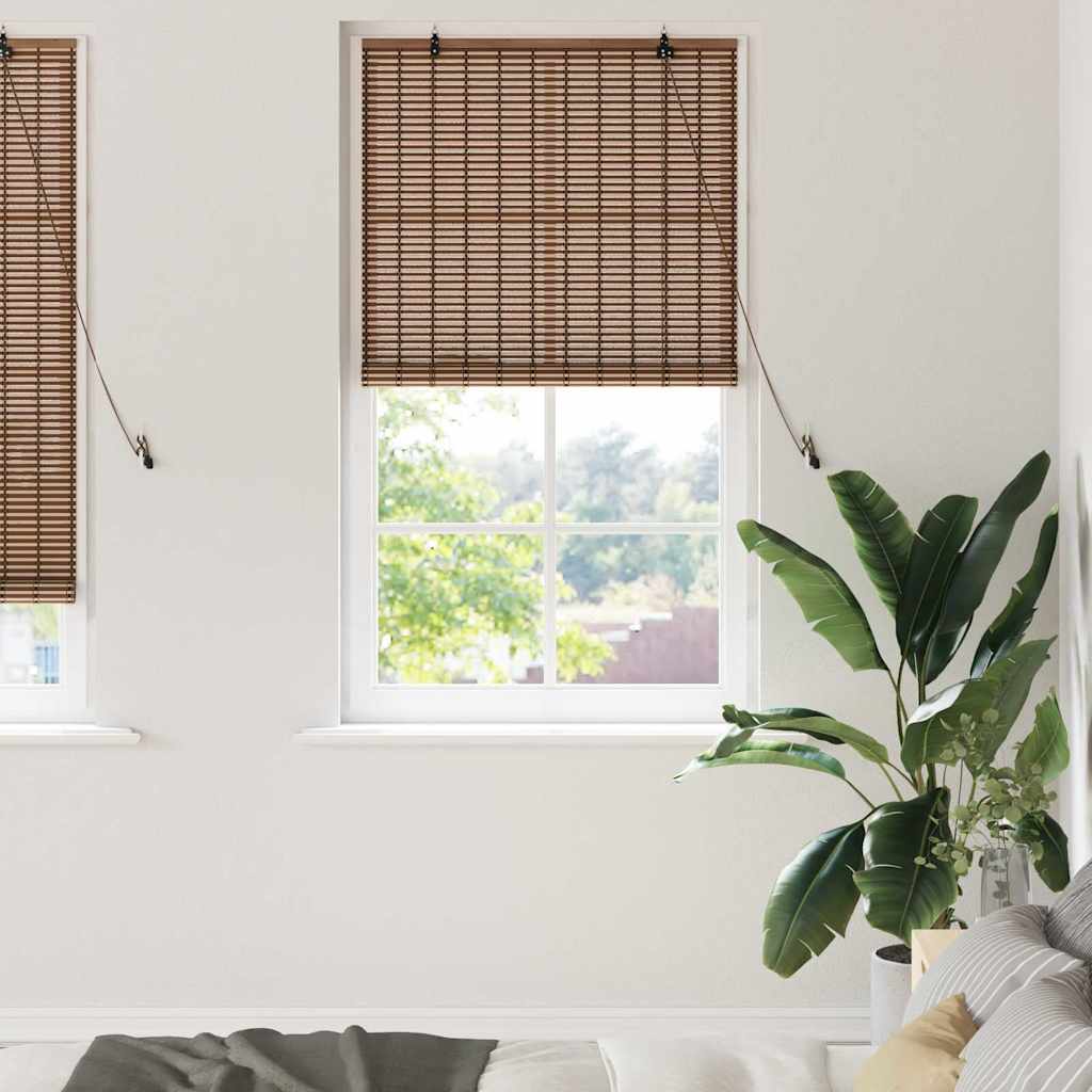 Ρόλερ με κουρτίνες Καφέ 80 x 220 cm Μπαμπού - Pakobazaar