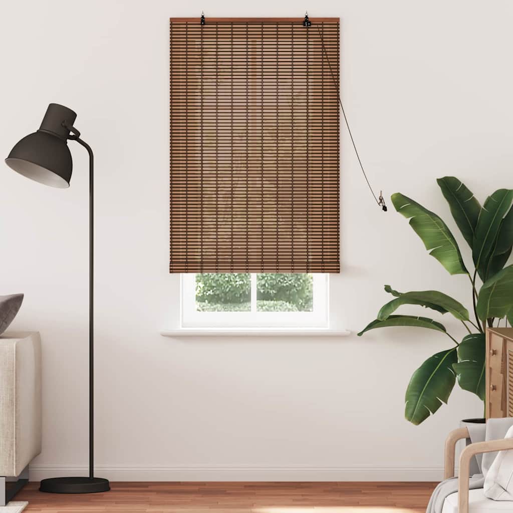 Ρόλερ με κουρτίνες Καφέ 80 x 220 cm Μπαμπού - Pakobazaar