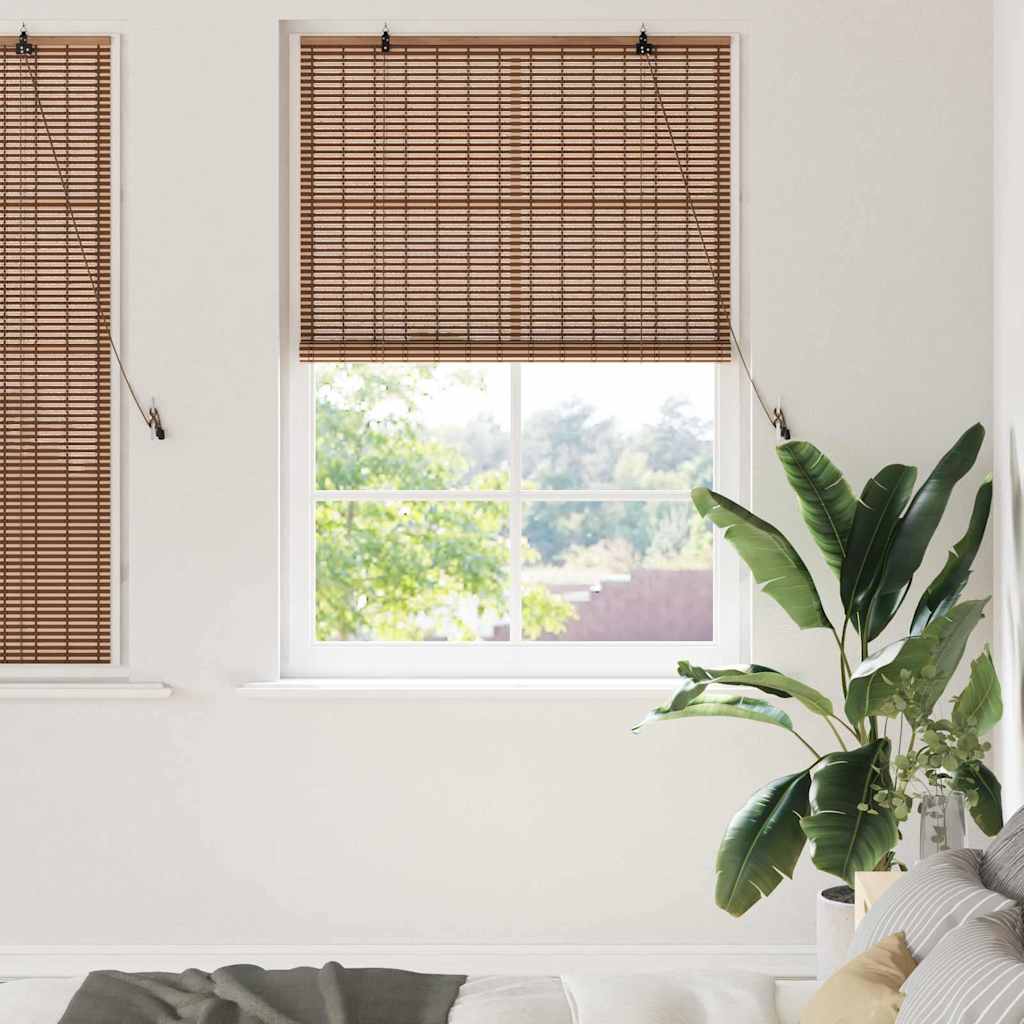 Ρόλερ με κουρτίνες Καφέ 120 x 160 cm Μπαμπού - Pakobazaar