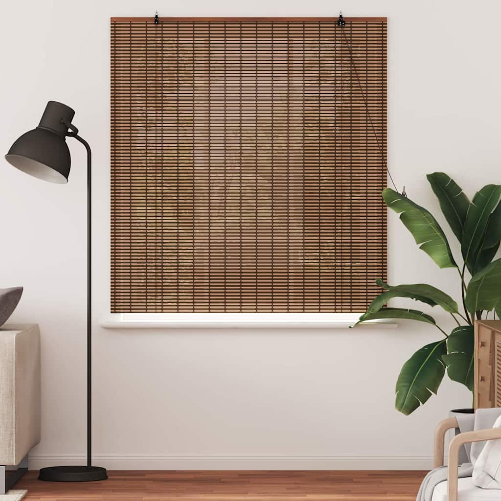 Ρόλερ (στόρι) Καφέ 150 x 160 cm Μπαμπού