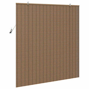 Ρόλερ (στόρι) Καφέ 150 x 160 cm Μπαμπού