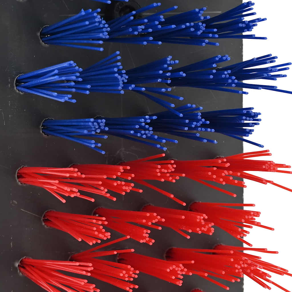 Βούρτσες Βοοειδών Κόκκινο και μπλε 84 x 10 x 91 εκ. PVC