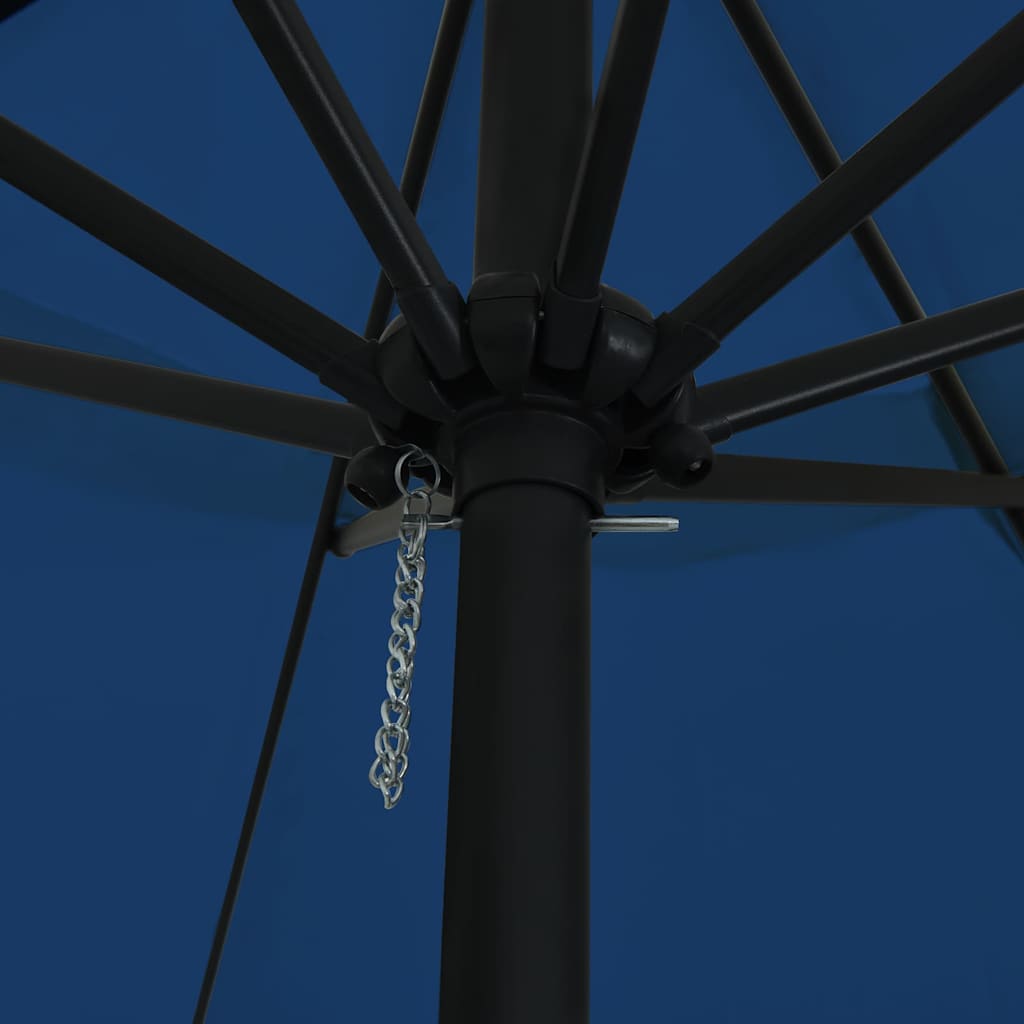 Ομπρέλα Κήπου Αζούρ μπλε 394 x 394 x 248 εκ