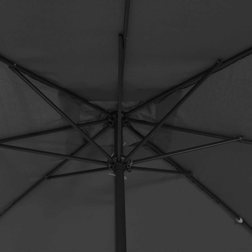 Ομπρέλα Κήπου Ανθρακί 295 x 295 x 245 εκ - Pakobazaar