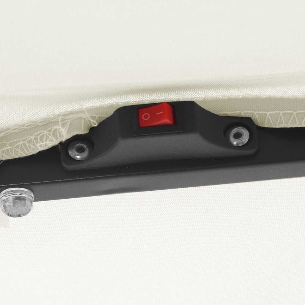 Ομπρέλα Κήπου Άμμος 295 x 295 x 245 εκ Πολυεστέρας και Χάλυβας