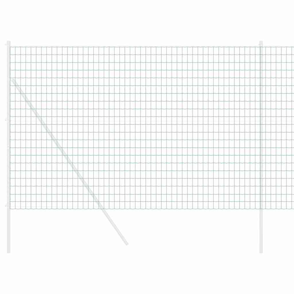 Φράχτης Εuro Πράσινο 1,6 x 10 m Σίδηρος με επικάλυψη PVC - Pakobazaar