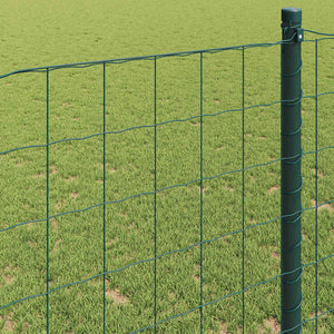 Φράχτης Εuro Πράσινο 1 x 10 m Σίδηρος με επικάλυψη PVC - Pakobazaar