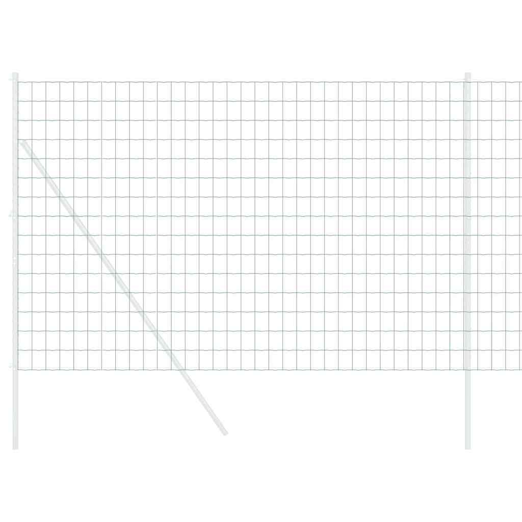 Φράχτης Εuro Πράσινο 1,6 x 10 m Σίδηρος με επικάλυψη PVC - Pakobazaar