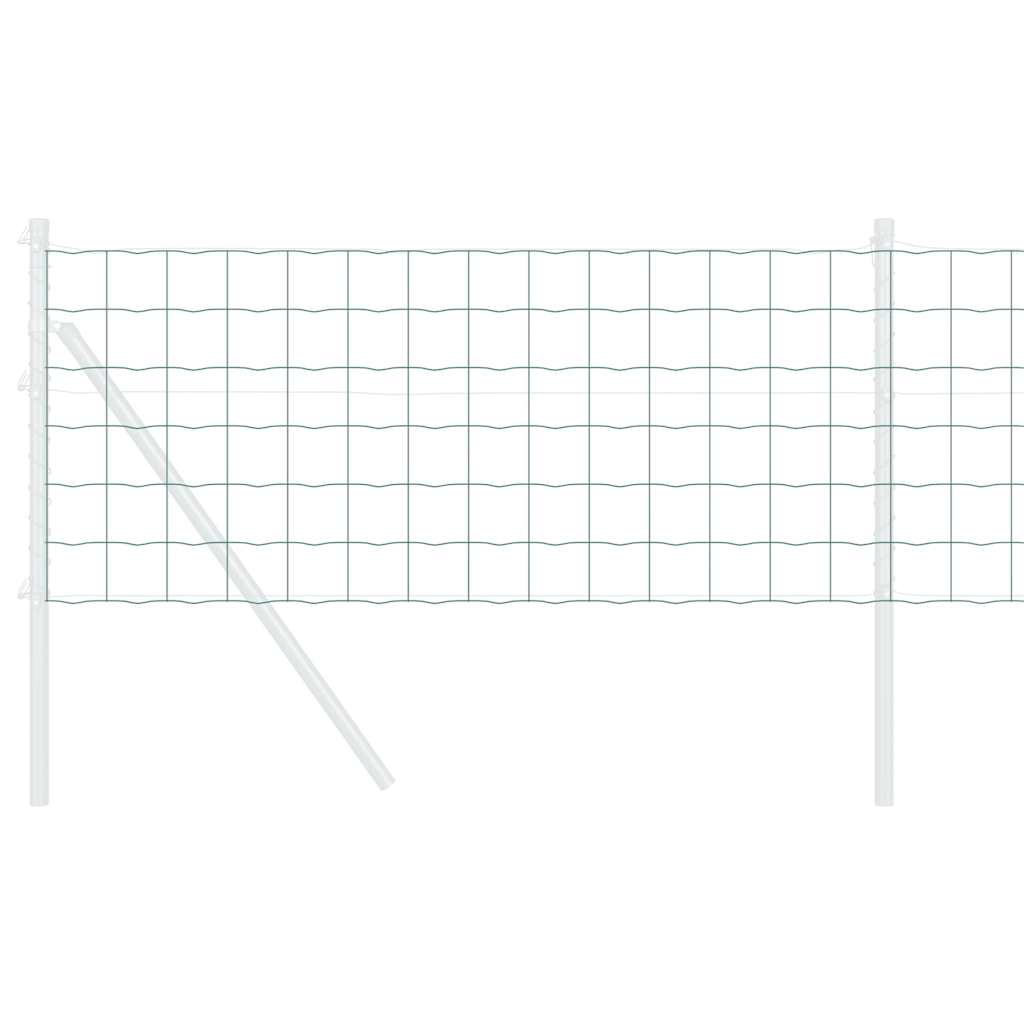 Φράχτης Εuro Πράσινο 0,4 x 10 μ Σίδηρος με επικάλυψη PVC - Pakobazaar