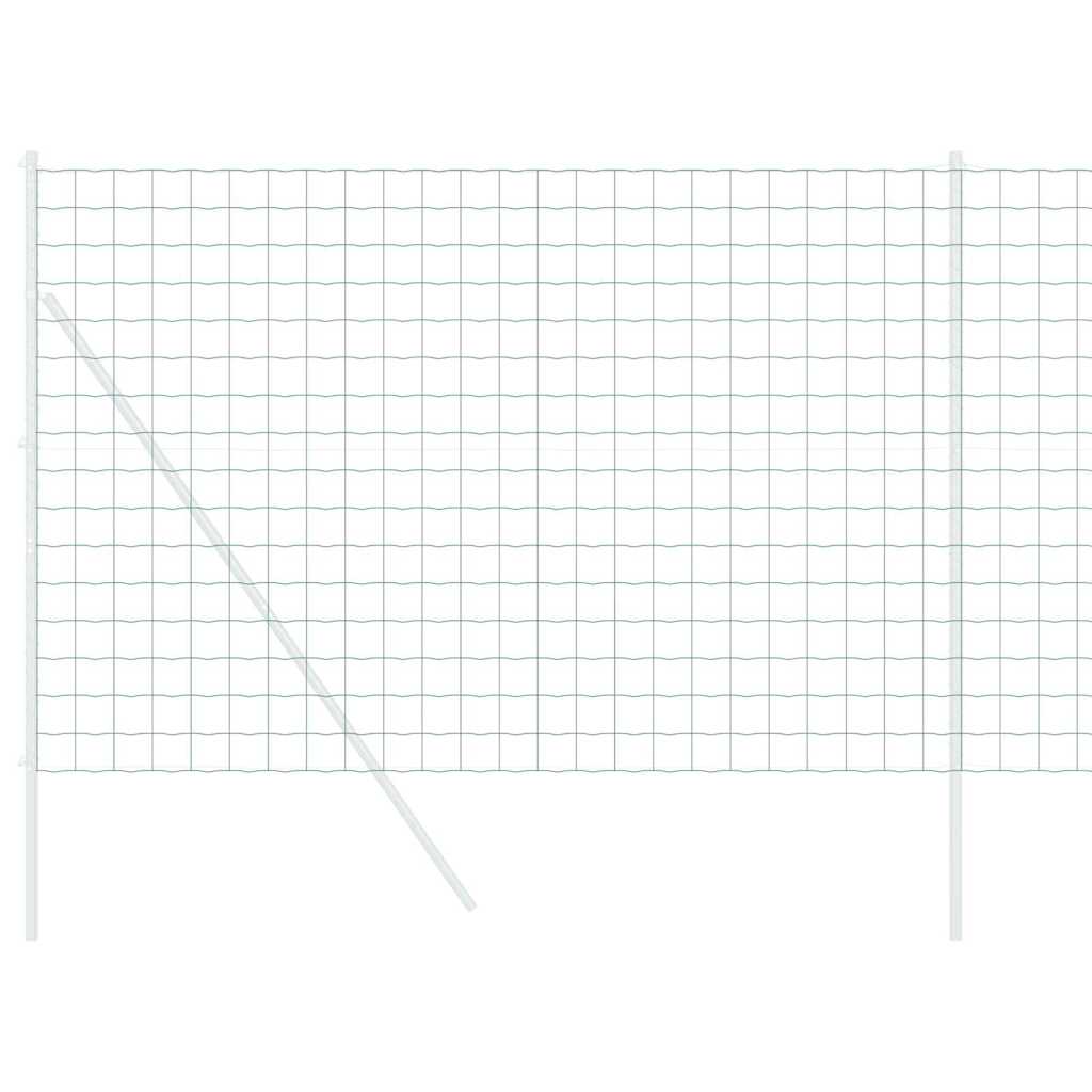 Φράχτης Εuro Πράσινο 1.6 x 10m Σίδηρος με επικάλυψη PVC - Pakobazaar