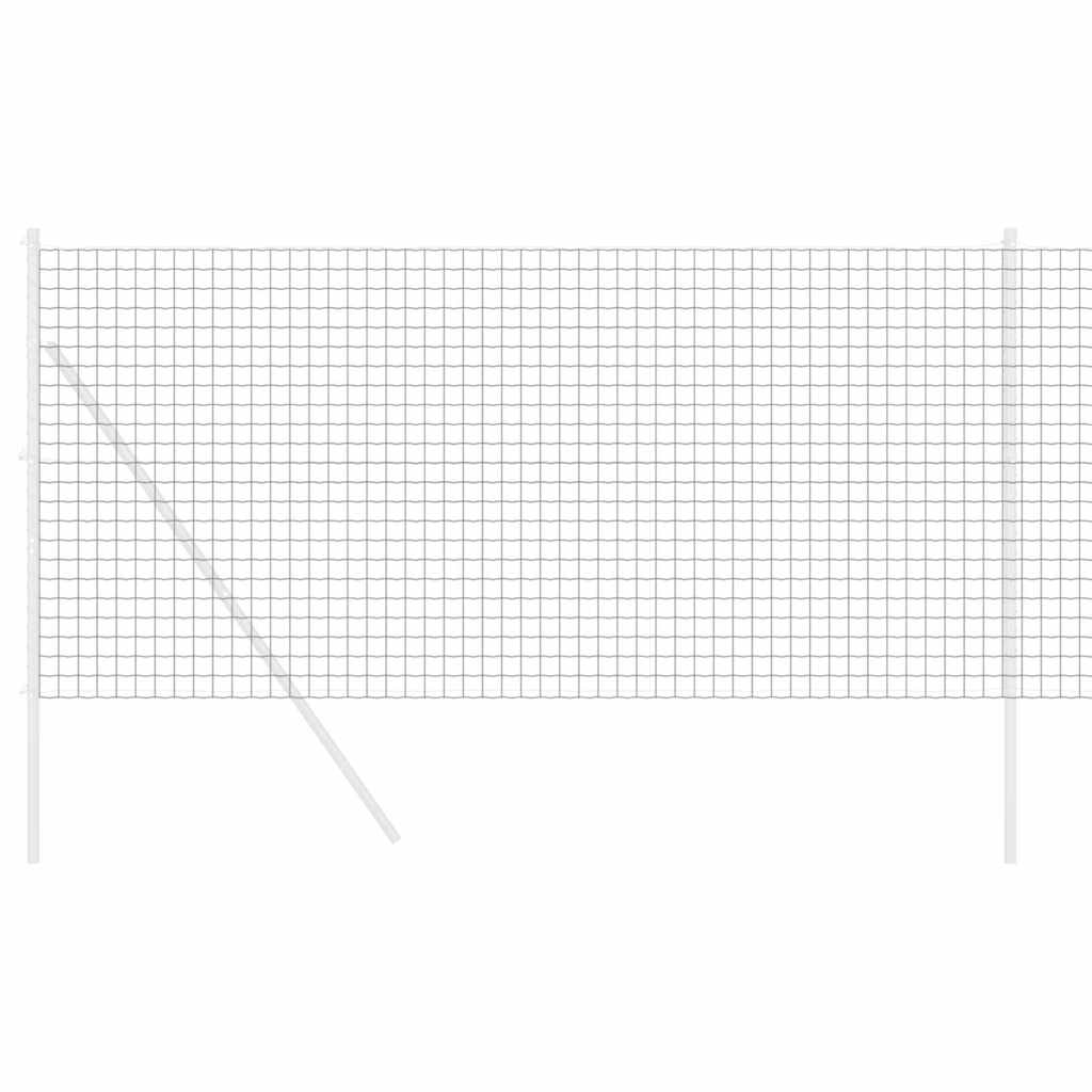Φράχτης Εuro Γκρι 1 x 10 m Σίδηρος με επικάλυψη PVC - Pakobazaar