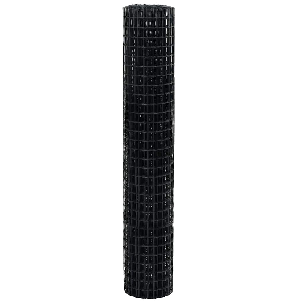 Φράχτης Εuro Γκρι 1,5 x 10 m Σίδηρος με επικάλυψη PVC - Pakobazaar