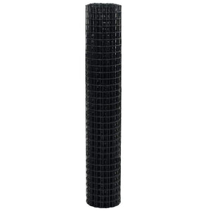 Φράχτης Εuro Γκρι 1,5 x 10 m Σίδηρος με επικάλυψη PVC - Pakobazaar