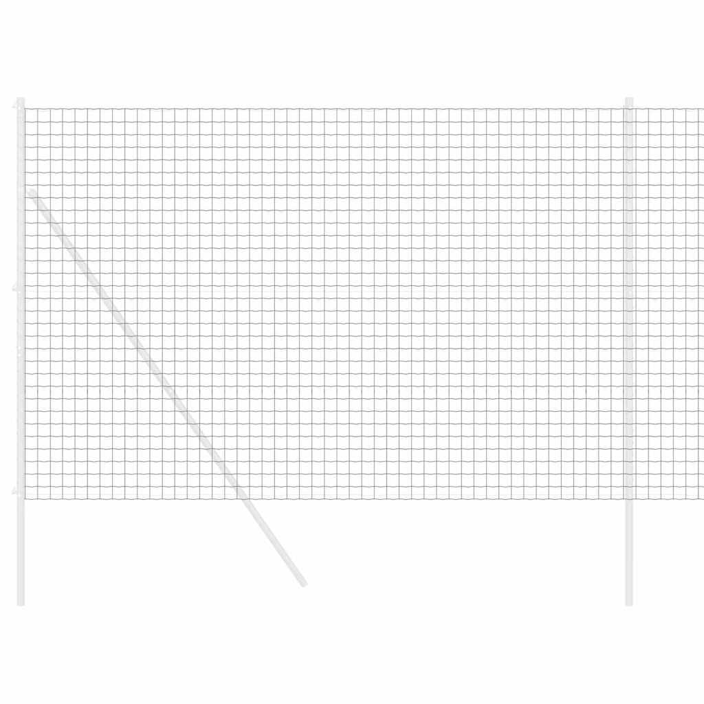 Φράχτης Εuro Γκρι 1,6 x 10 m Σίδηρος με επικάλυψη PVC - Pakobazaar