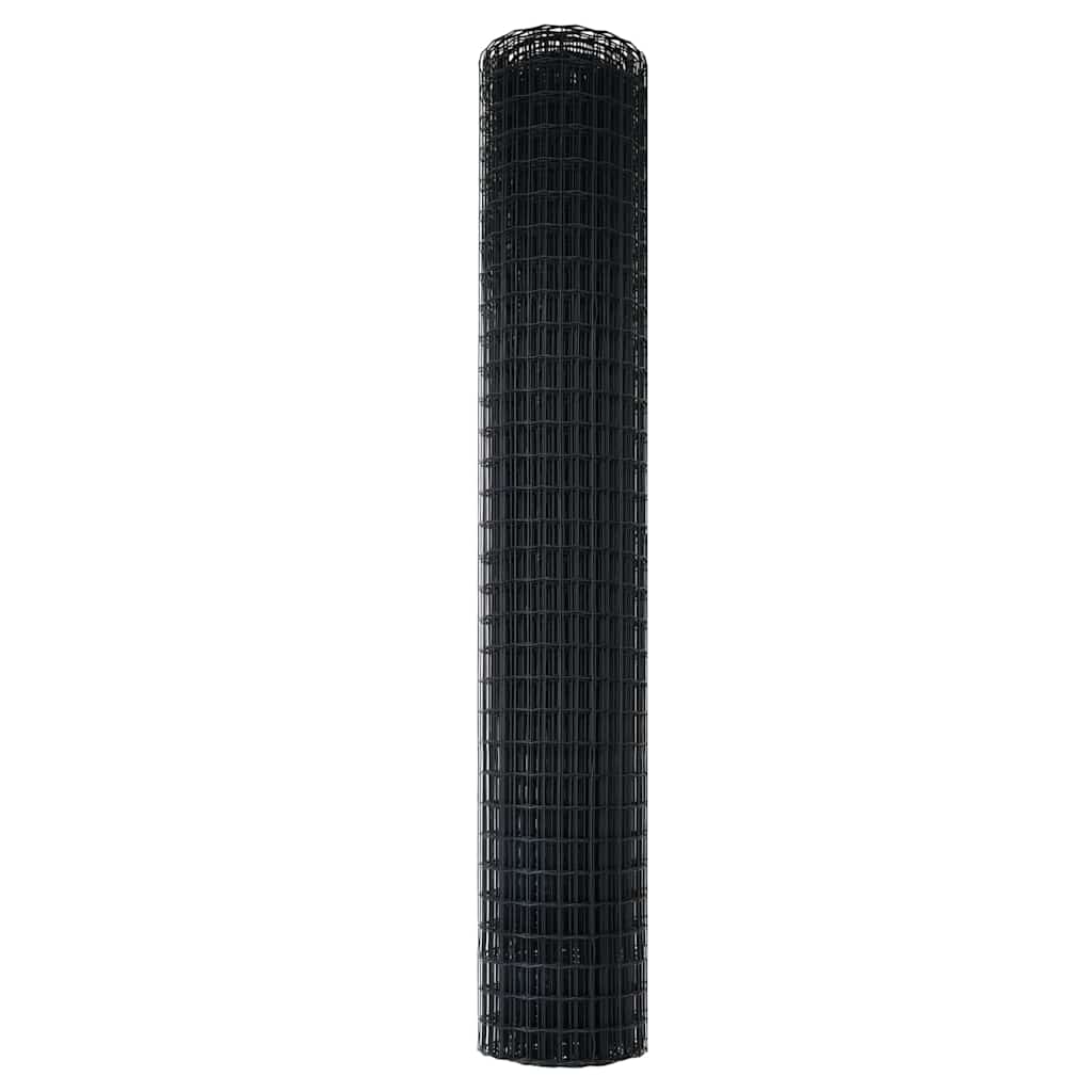 Φράχτης Εuro Γκρι 1,6 x 10 m Σίδηρος με επικάλυψη PVC - Pakobazaar