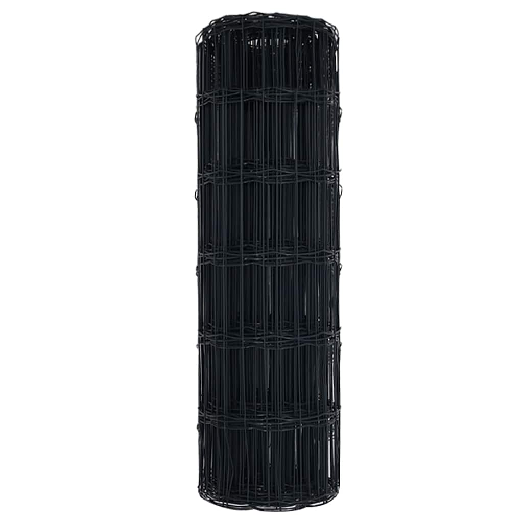 Φράχτης Εuro Γκρι 0,4 x 10 μ Σίδηρος με επικάλυψη PVC - Pakobazaar