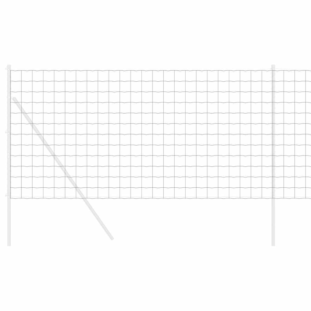 Φράχτης Εuro Γκρι 1,4 x 10 m Σίδηρος με επικάλυψη PVC - Pakobazaar