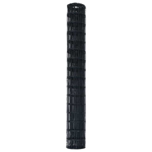Φράχτης Εuro Γκρι 1,6 x 10 m Σίδηρος με επικάλυψη PVC - Pakobazaar