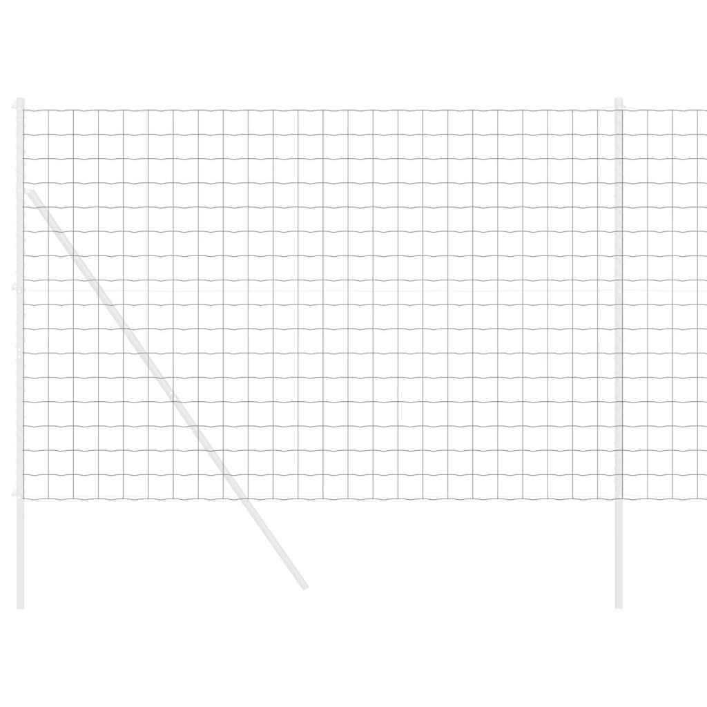 Φράχτης Εuro Γκρι 1,6 x 10 m Σίδηρος με επικάλυψη PVC - Pakobazaar