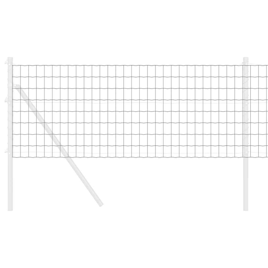 Φράχτης Εuro Γκρι 0.4 x 25 μ Σίδηρος με επικάλυψη PVC - Pakobazaar