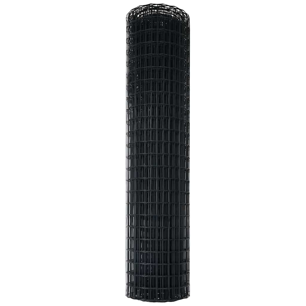 Φράχτης Εuro Γκρι 1 x 25 m Σίδηρος με επικάλυψη PVC - Pakobazaar