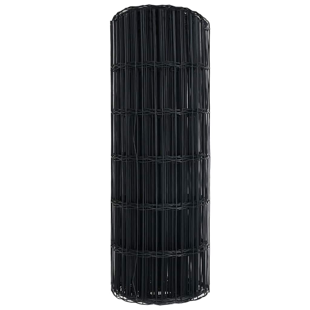 Φράχτης Εuro Γκρι 0,4 x 25 μ Σίδηρος με επικάλυψη PVC - Pakobazaar