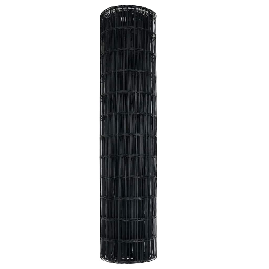 Φράχτης Εuro Γκρι 1 x 25 m Σίδηρος με επικάλυψη PVC - Pakobazaar