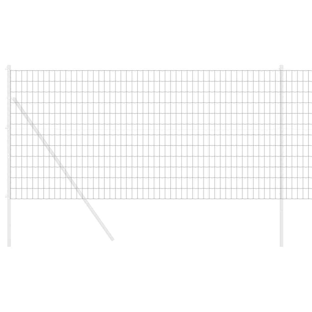 Φράχτης Εuro Γκρι 1,2 x 25 m Σίδηρος με επικάλυψη PVC - Pakobazaar