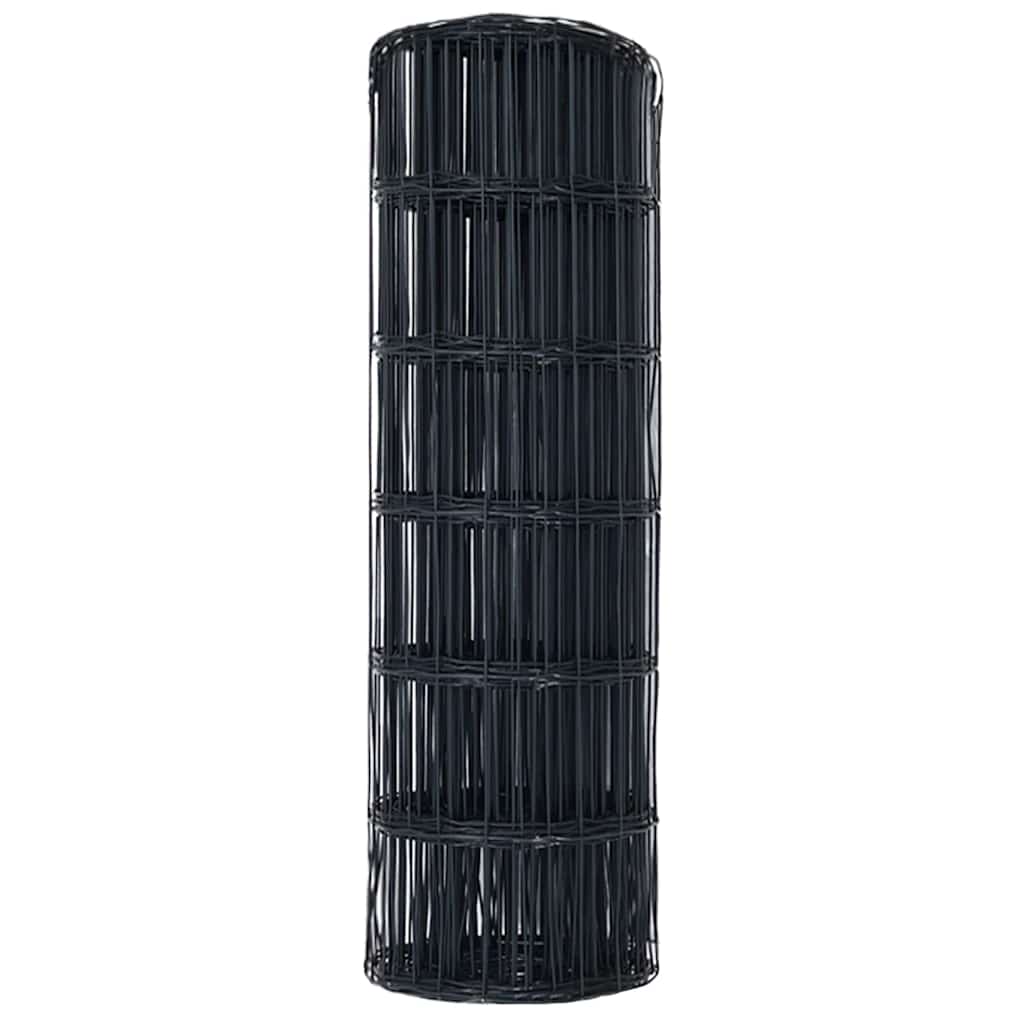 Φράχτης Εuro Γκρι 0,4 x 50 μ. Σίδηρος με επικάλυψη PVC - Pakobazaar