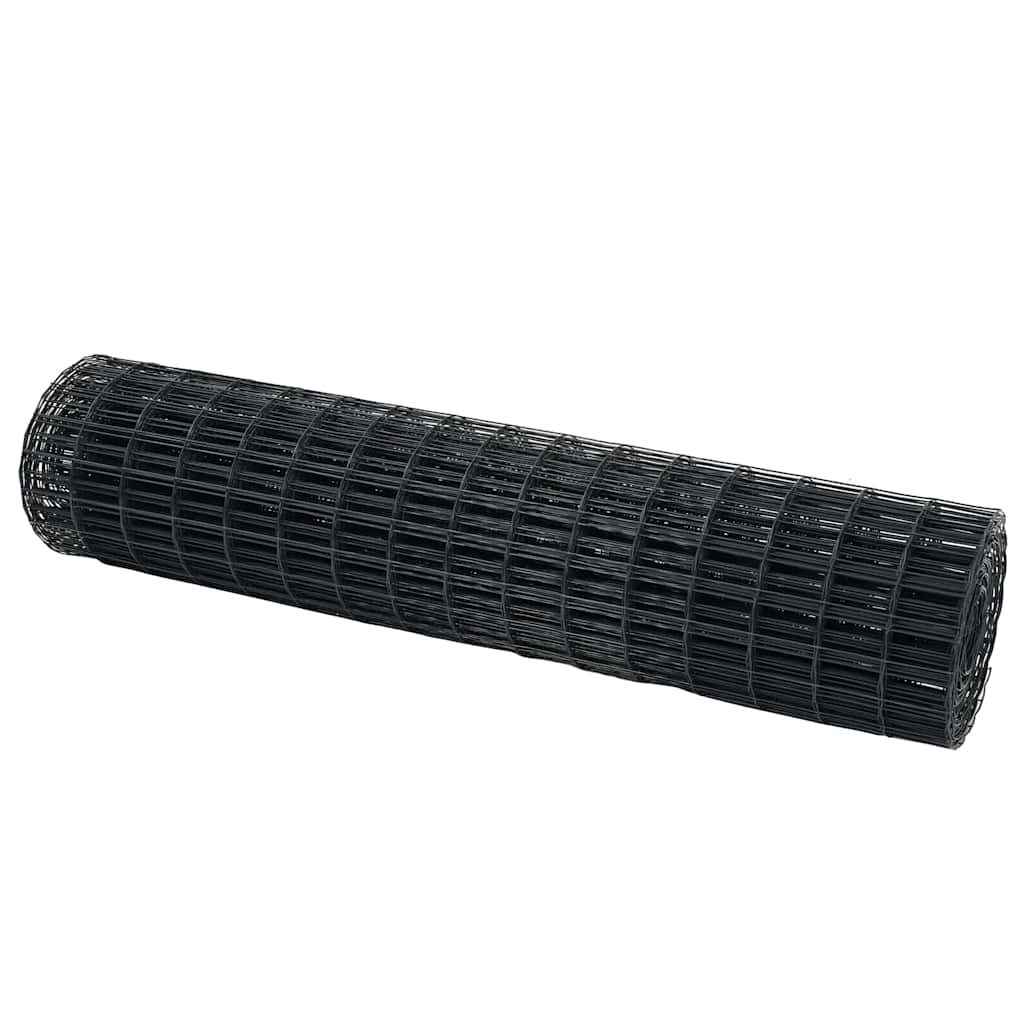 Φράχτης Εuro Γκρι 1,4 x 10 m Σίδηρος με επικάλυψη PVC - Pakobazaar
