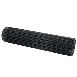Φράχτης Εuro Γκρι 1,4 x 10 m Σίδηρος με επικάλυψη PVC - Pakobazaar