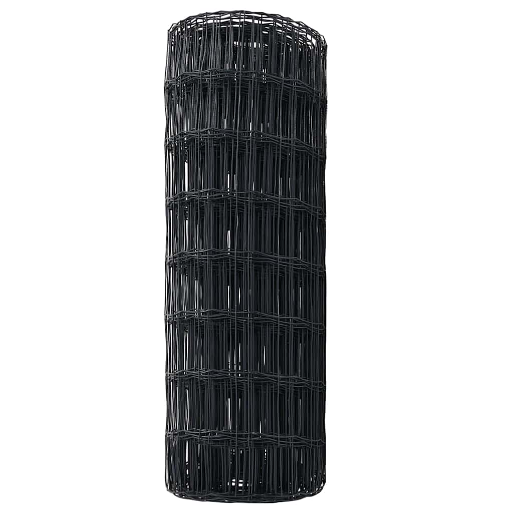 Φράχτης Εuro Γκρι 0,4 x 25 μ Σίδηρος με επικάλυψη PVC - Pakobazaar