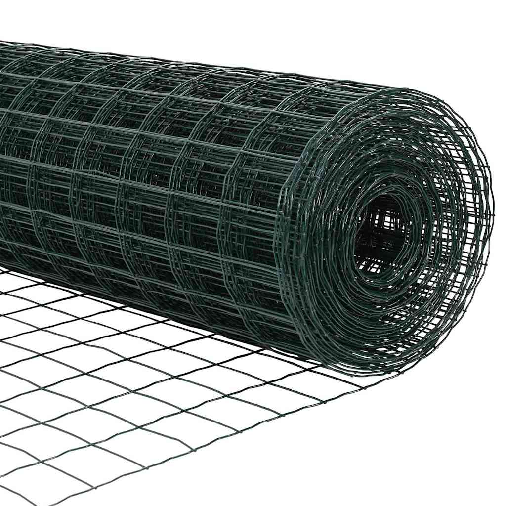 Περίφραξη Euro με Στήλη 50 x 0,4 μ PVC-Επικαλυμμένο Ατσάλι - Pakobazaar