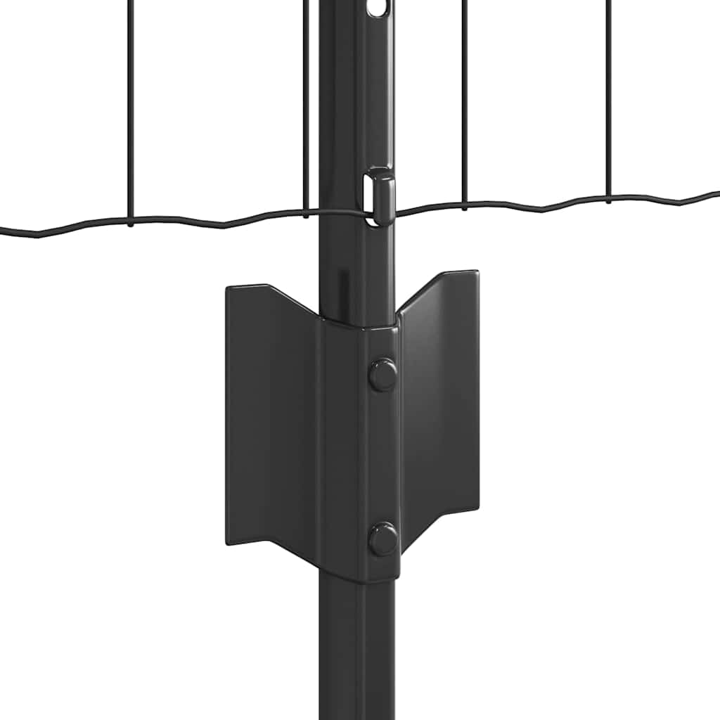 Τεντώτο με στήριγμα Γκρι 0,4 x 10 μ Χάλυβας και PVC