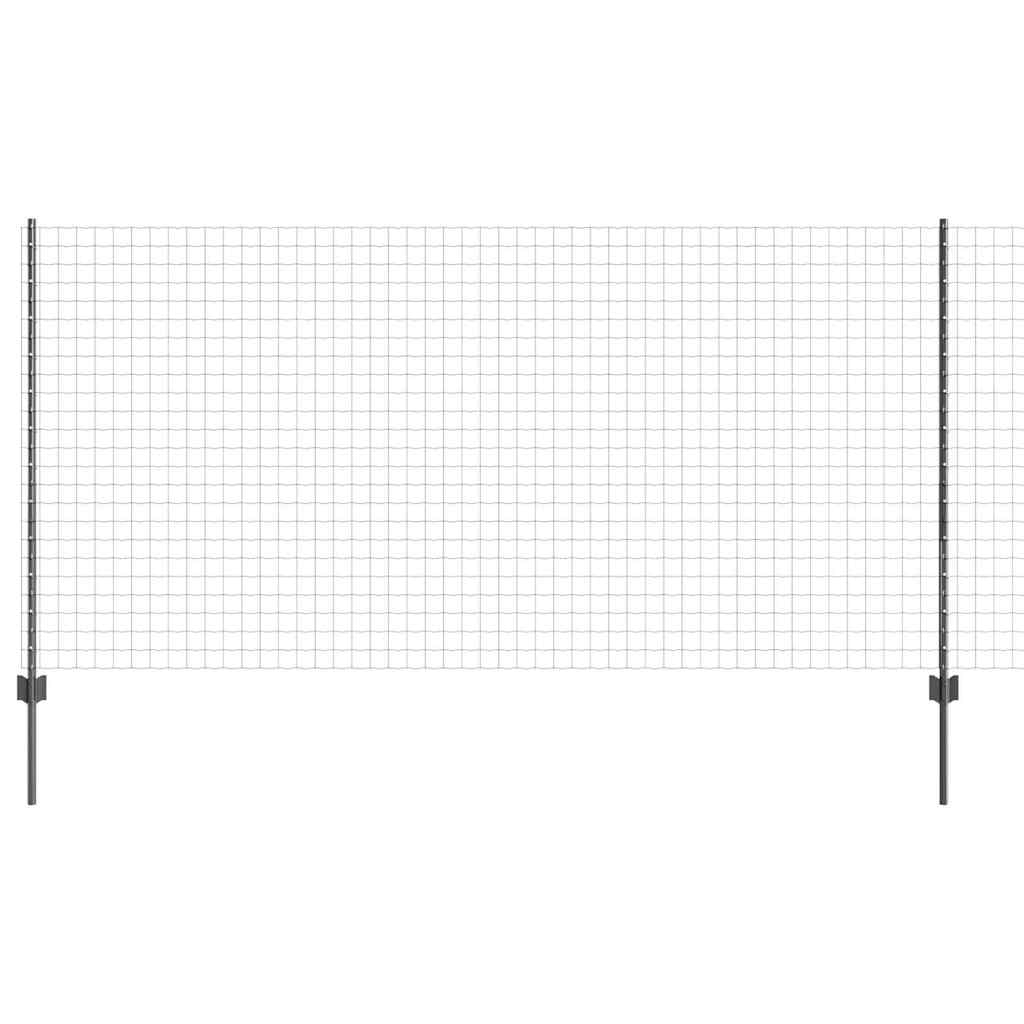 Τεντώτο με στήριγμα Γκρι 1,2 x 25 m Χάλυβας και PVC