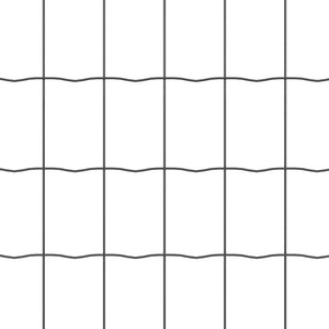 Τεντώτο με στήριγμα Γκρι 0,8 x 25 m Χάλυβας και PVC - Pakobazaar
