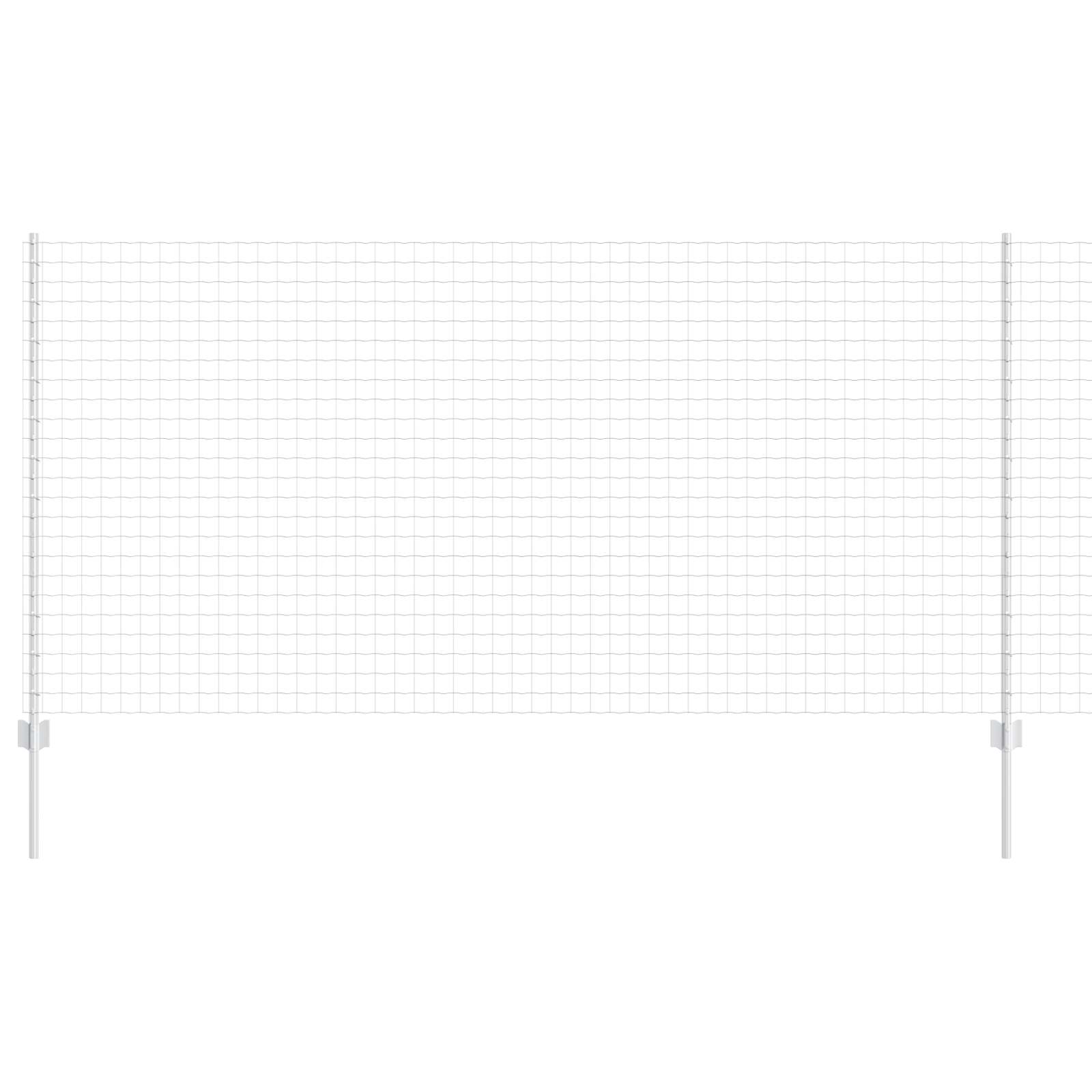 Τεντώτο με στήριγμα Ασημί 1,2 x 10 m Ατσάλι