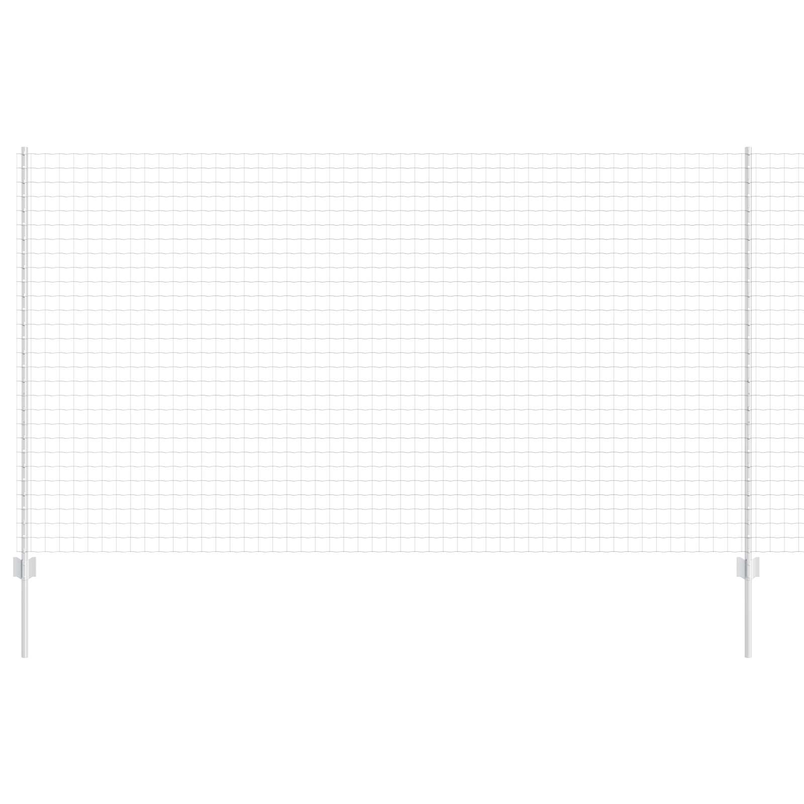 Τεντώτο με στήριγμα Ασημί 1,4 x 10 m Ατσάλι