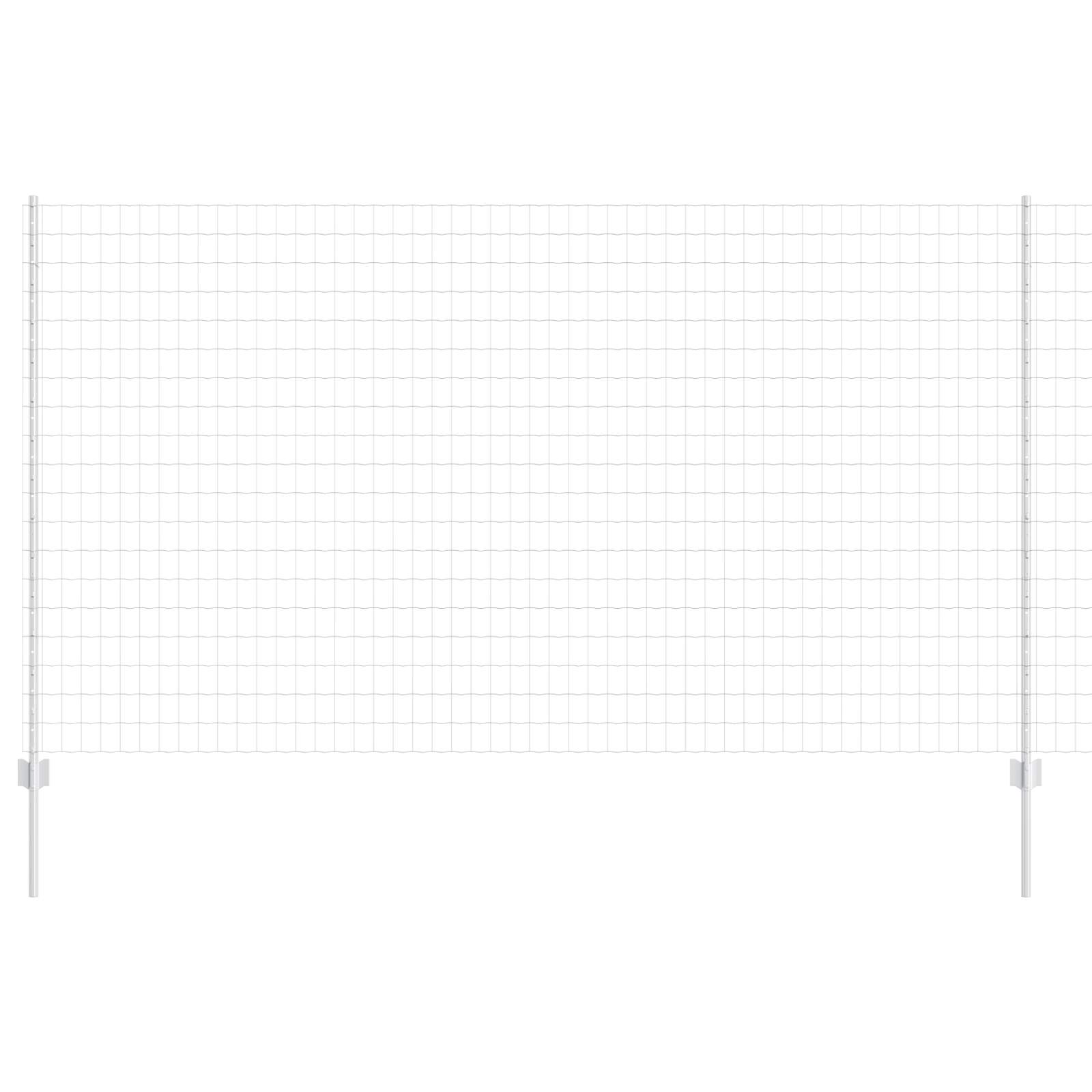 Τεντώτο με στήριγμα Ασημί 1,4 x 10 m Ατσάλι