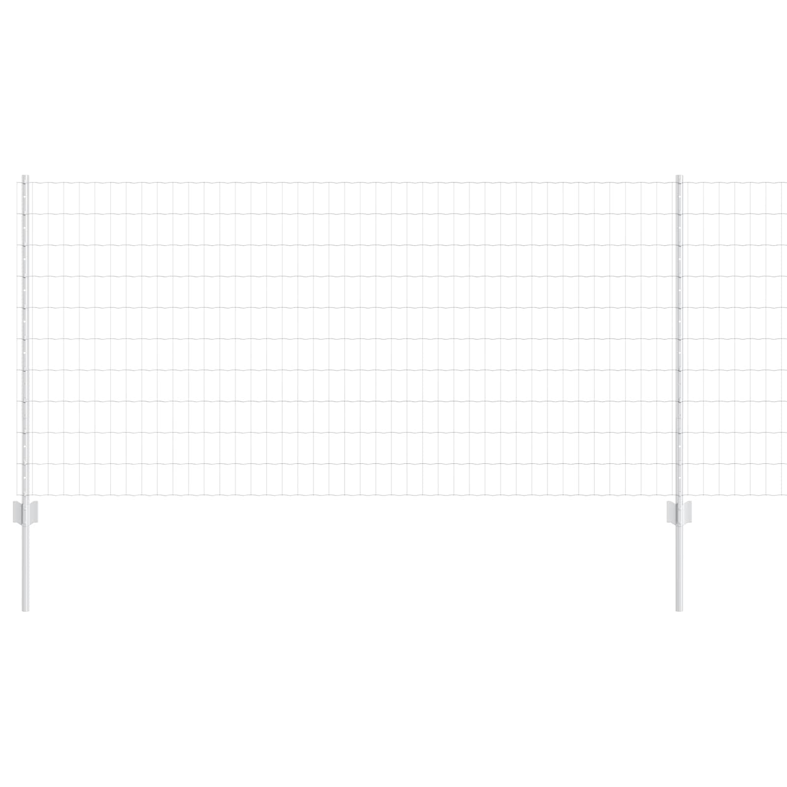 Τεντώτο με στήριγμα Ασημί 1 x 25 m Ατσάλι