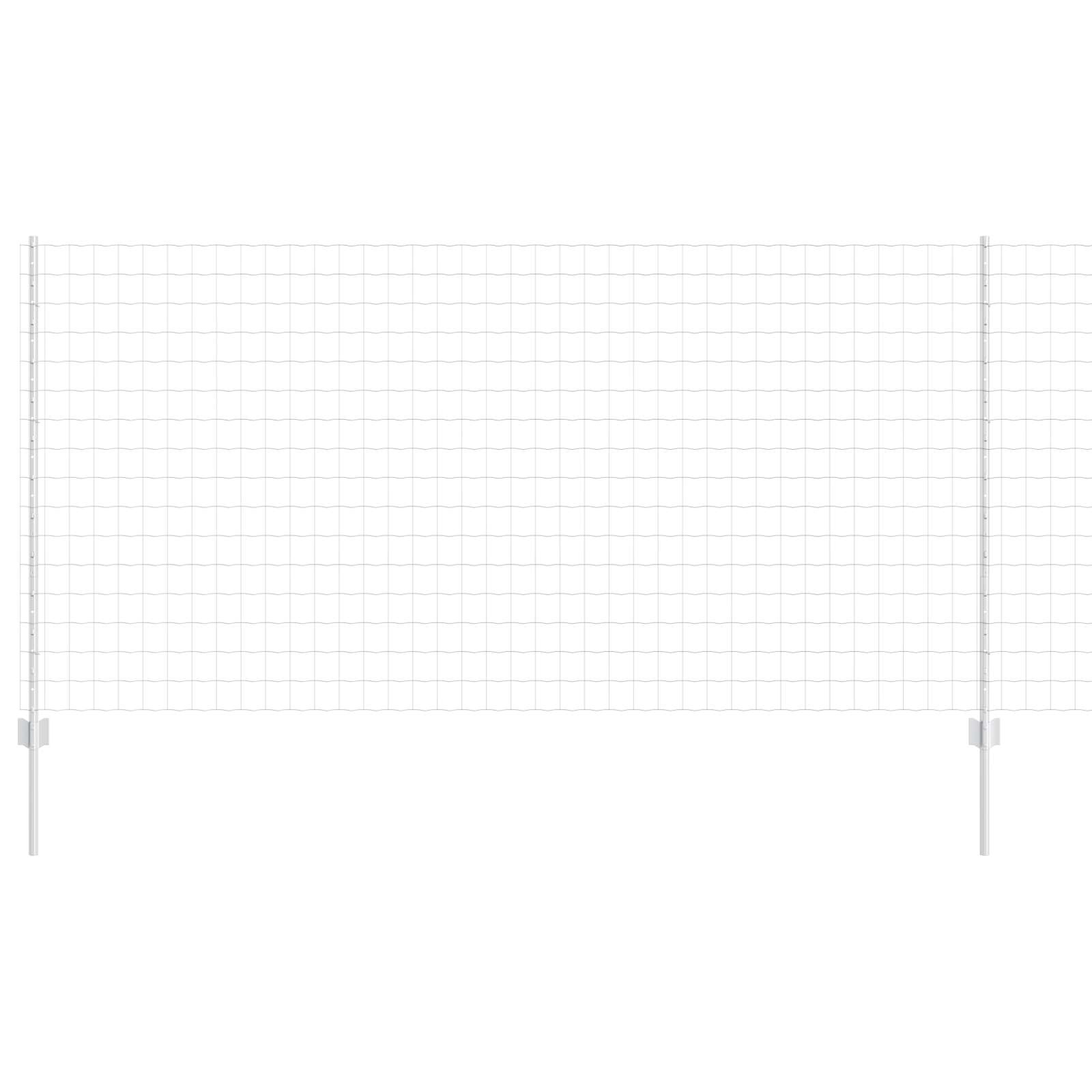 Τεντώτο με στήριγμα Ασημί 1,2 x 10 m Ατσάλι