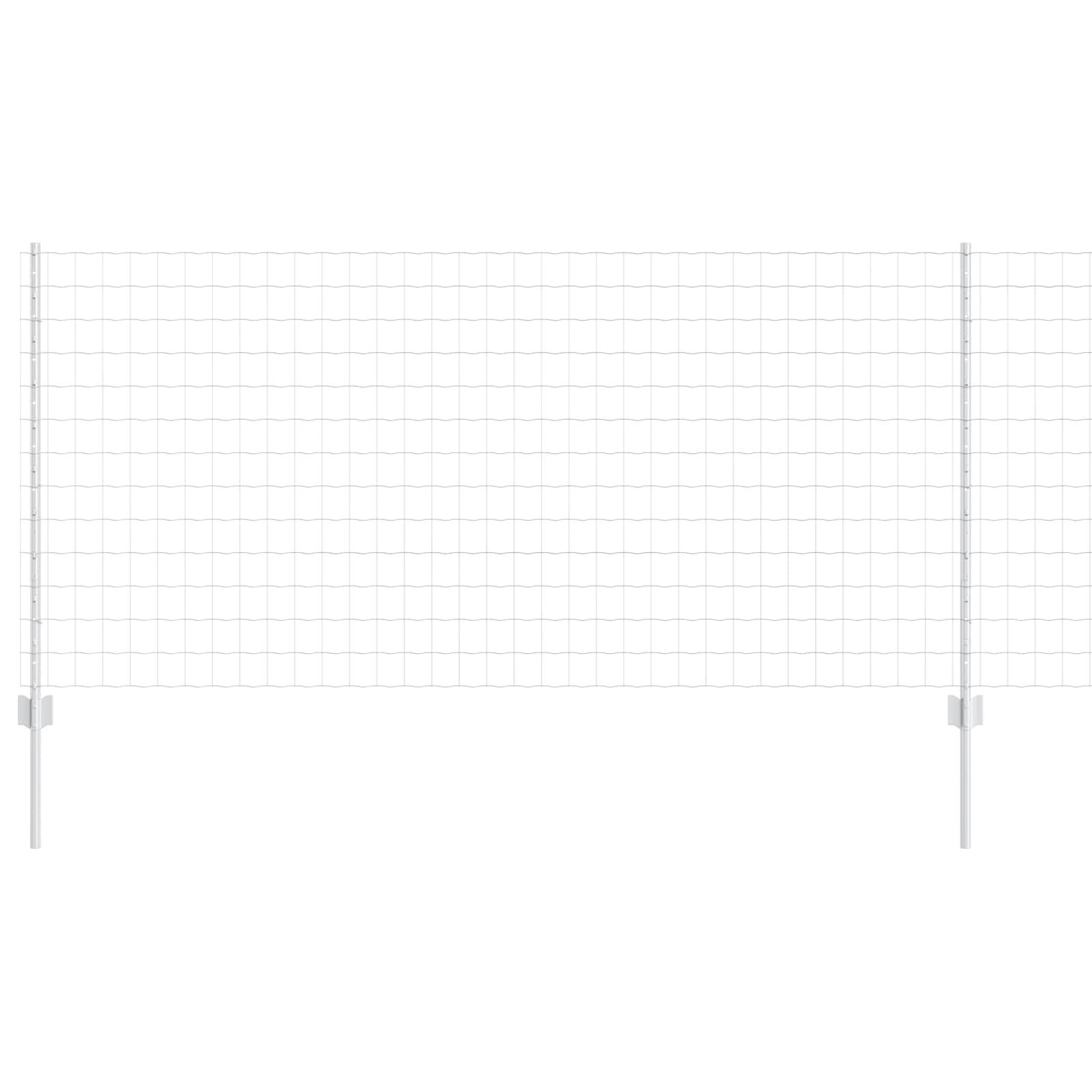 Τεντώτο με στήριγμα Ασημί 1 x 25 m Ατσάλι