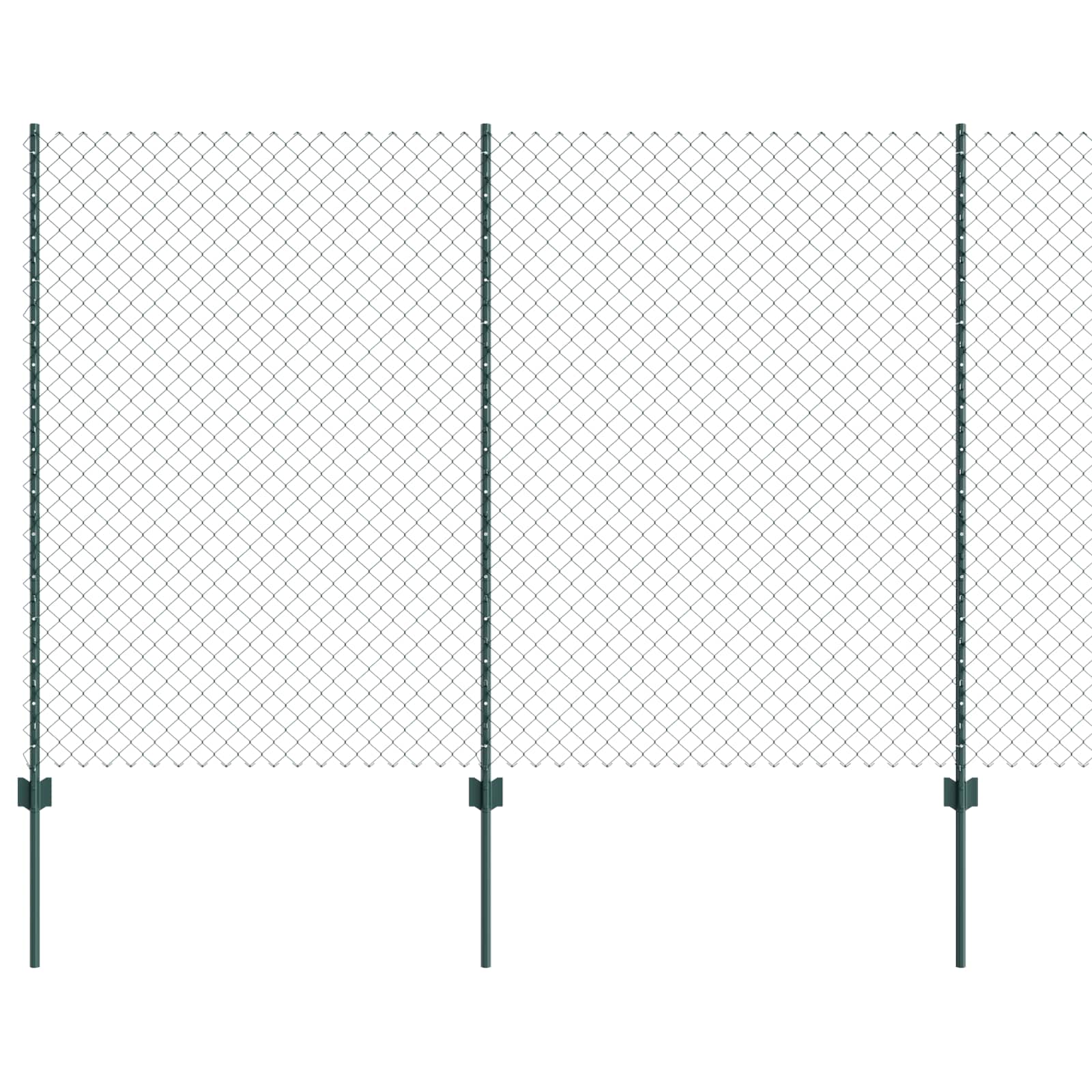 Τεντώτο με στήριγμα Πράσινο 1,6 x 10 m Χάλυβας και PVC