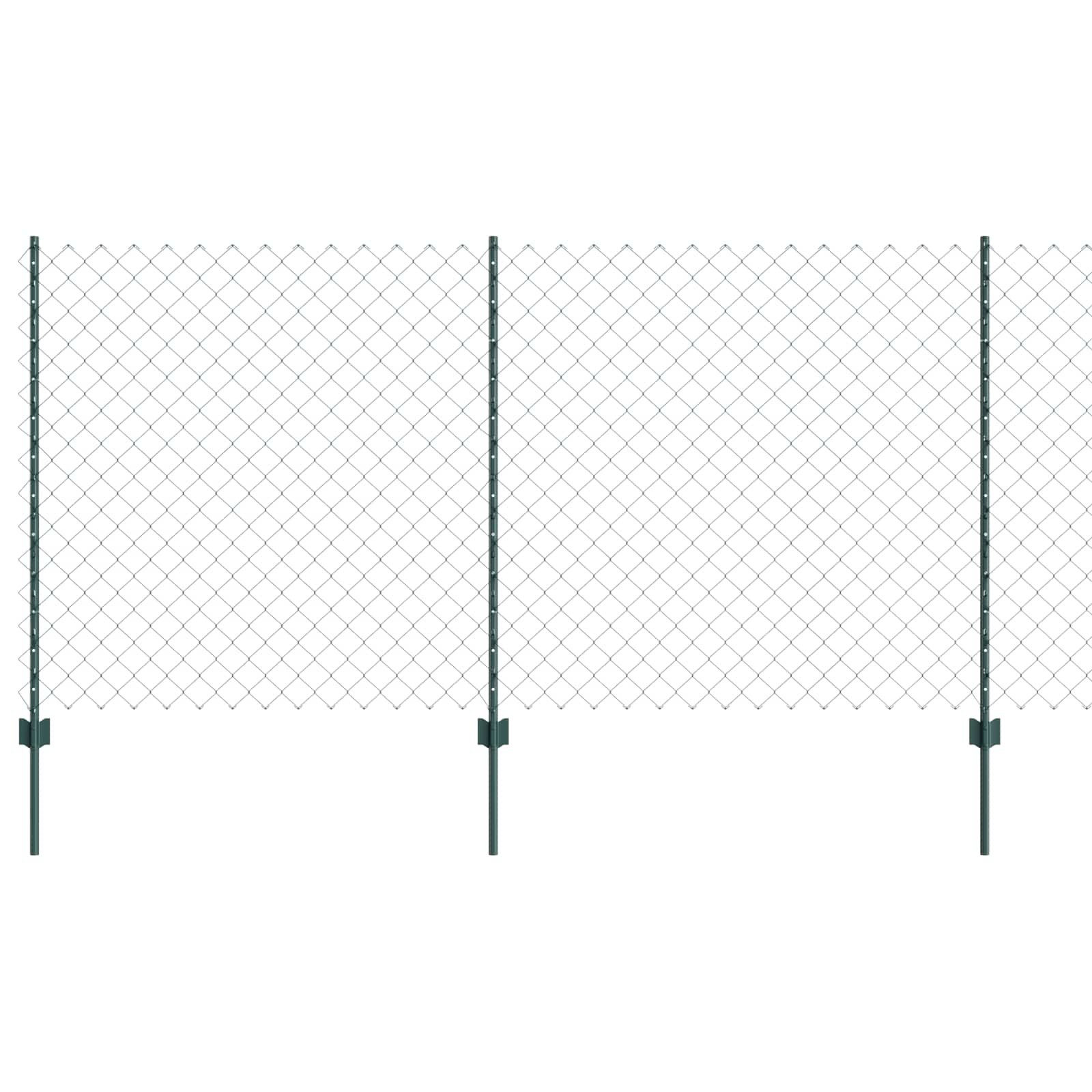 Τεντώτο με στήριγμα Πράσινο 1,2 x 10 m Χάλυβας και PVC