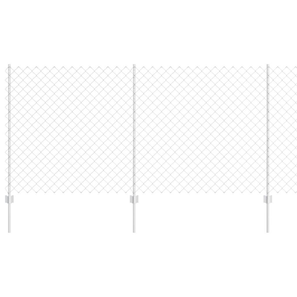 Τεντώτο με στήριγμα Ασημί 1,2 x 25 m Ατσάλι - Pakobazaar