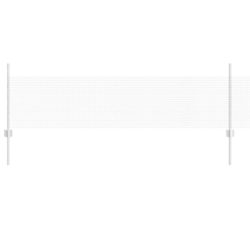 Τεντώτο με στήριγμα Ασημί 0,5 x 10 μ. Ατσάλι