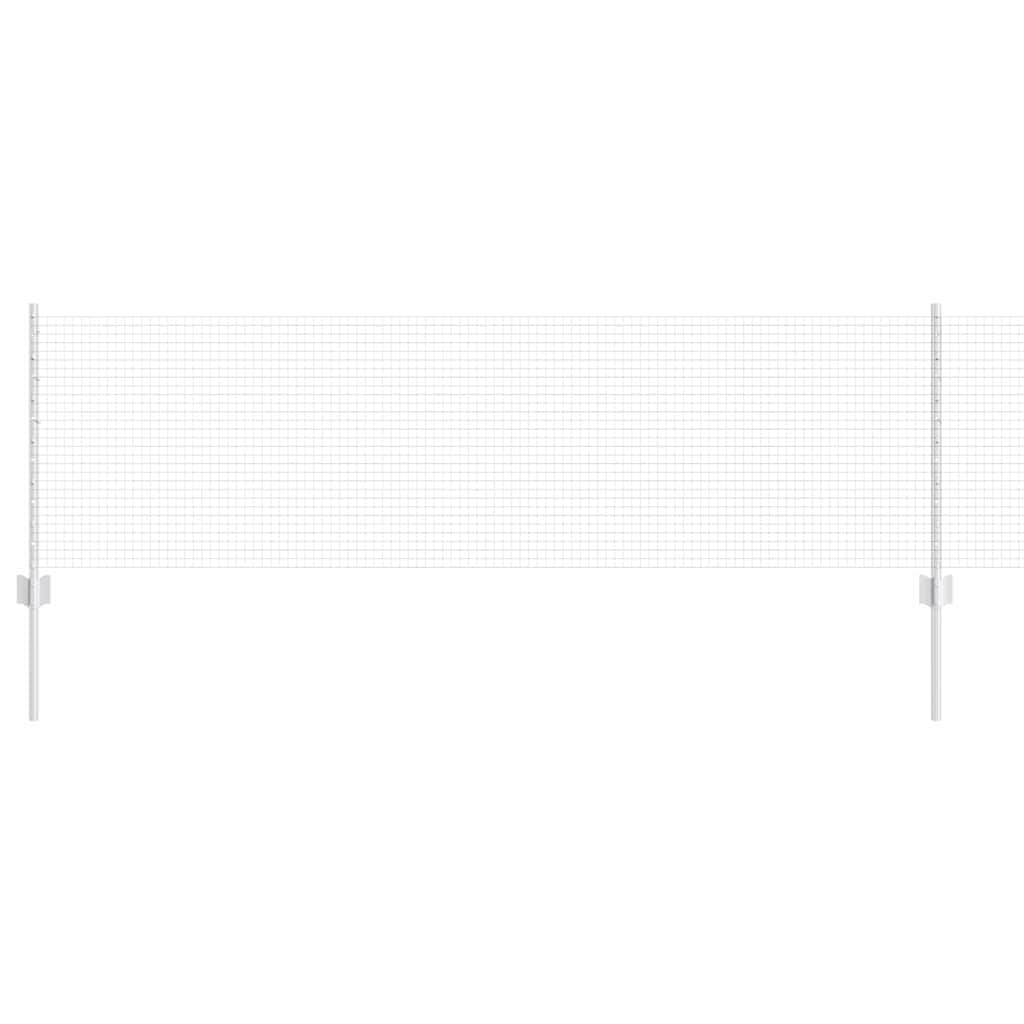 Τεντώτο με στήριγμα Ασημί 0,6 x 10 μ Ατσάλι