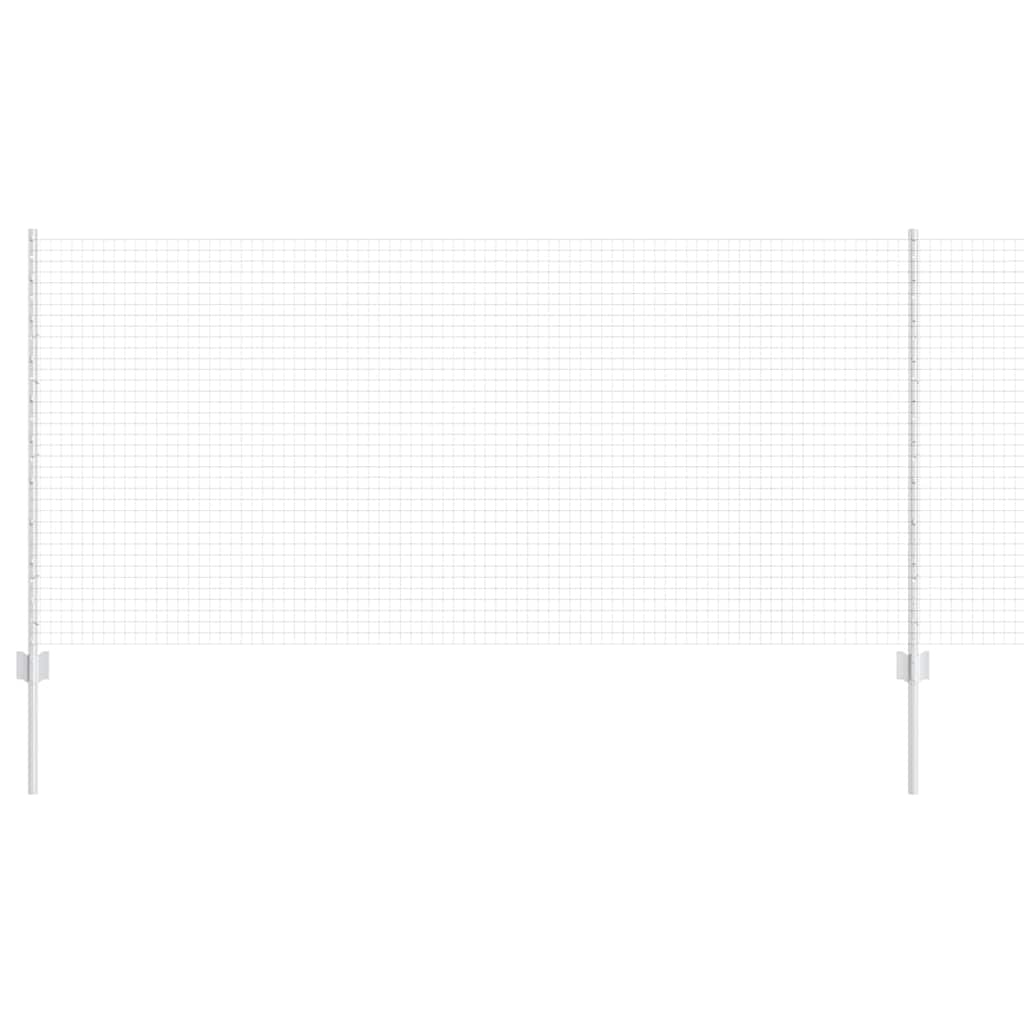 Τεντώτο με στήριγμα Ασημί 1 x 10 m Ατσάλι