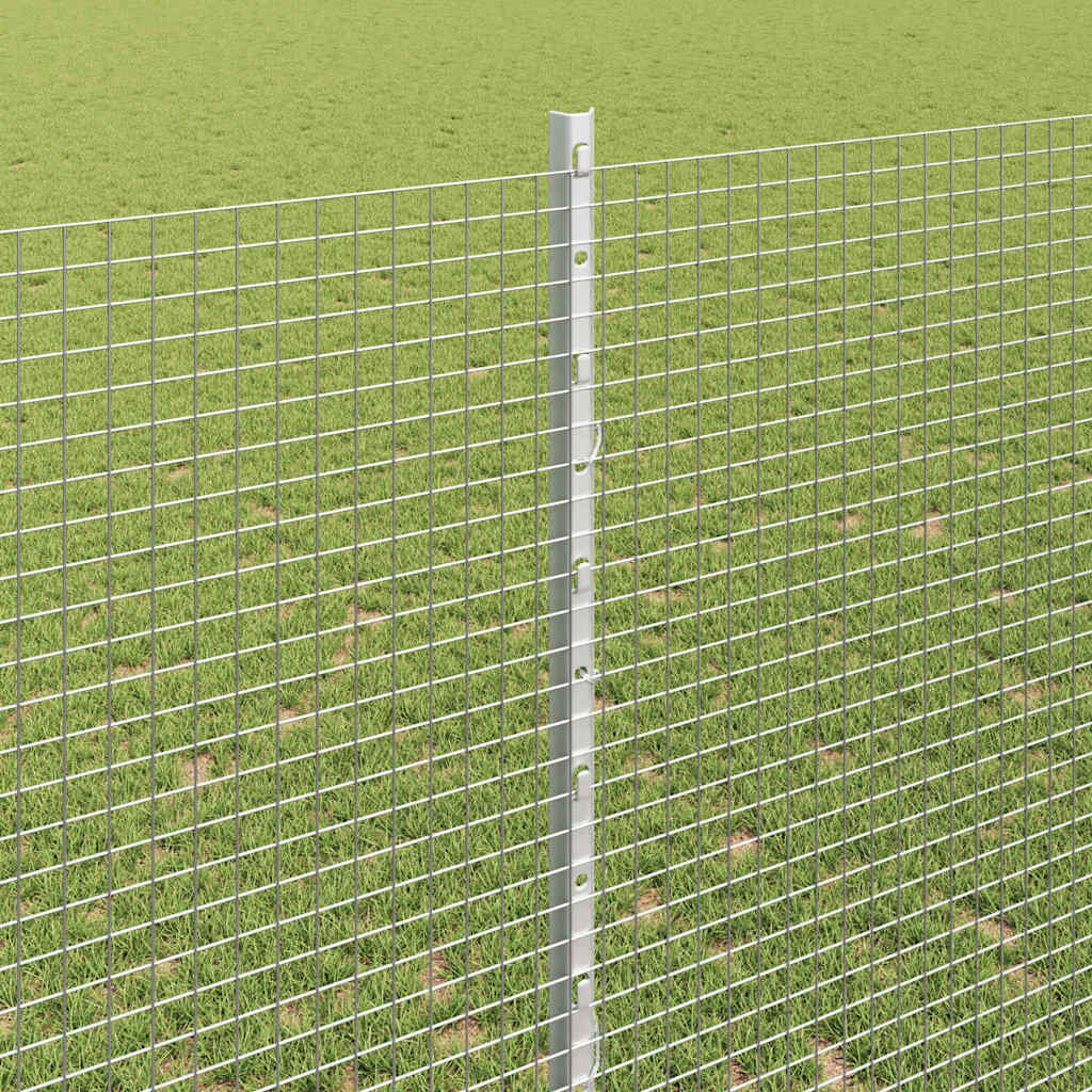 Τεντώτο με στήριγμα Ασημί 1,4 x 10 m Ατσάλι