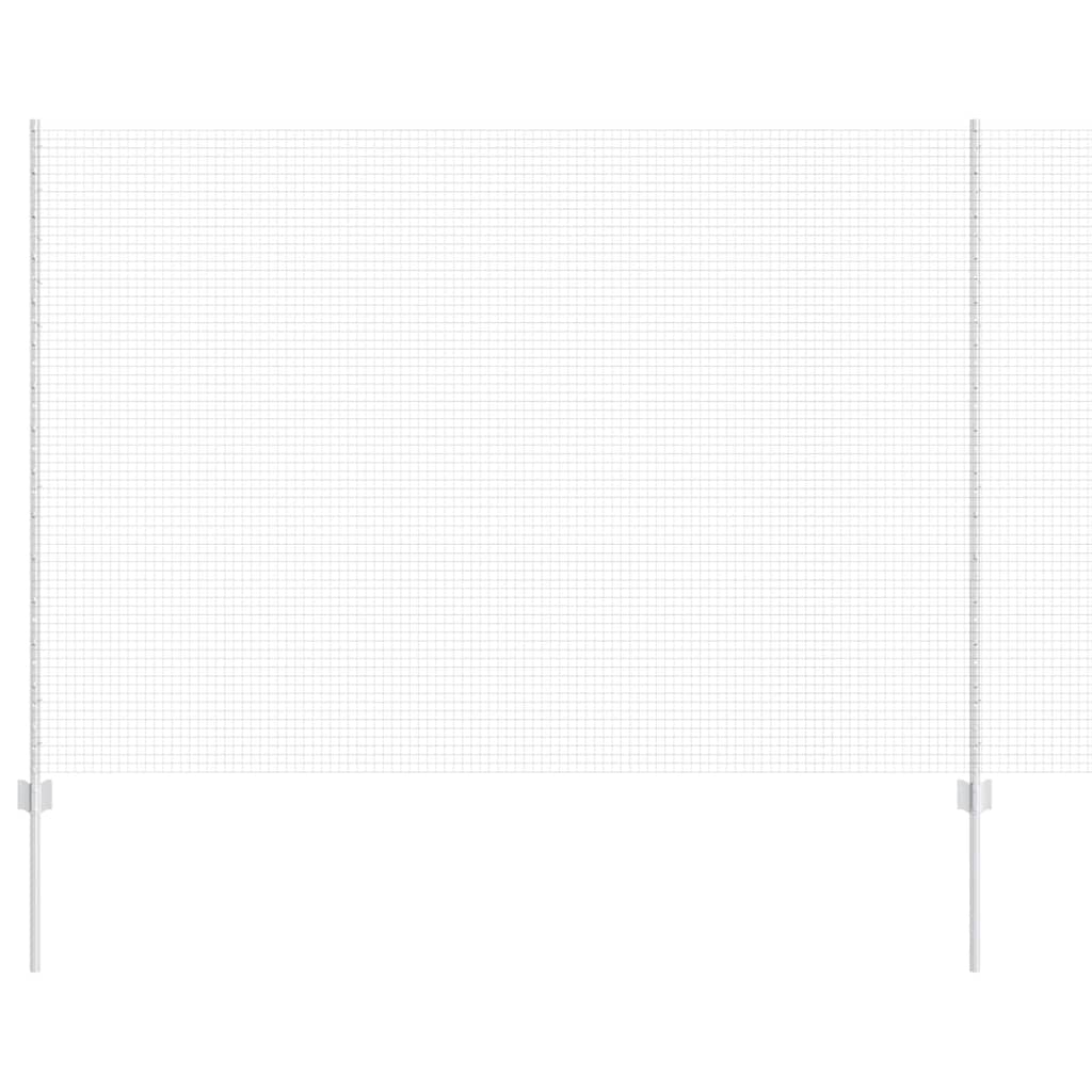 Τεντώτο με στήριγμα Ασημί 1,5 x 10 m Ατσάλι